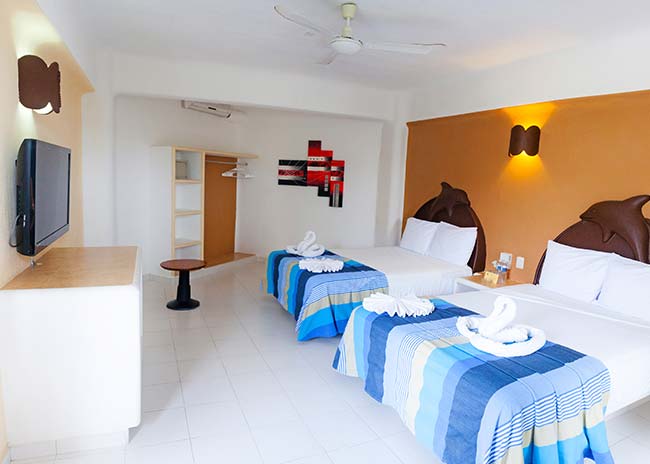 hotel bahia bay huatulco mexico beach room double swimming pool