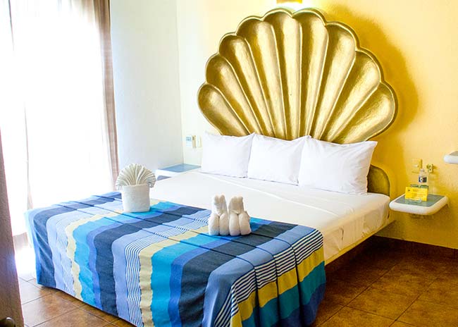 Hotel Bahía Huatulco alojamiento una persona pareja sencilla
